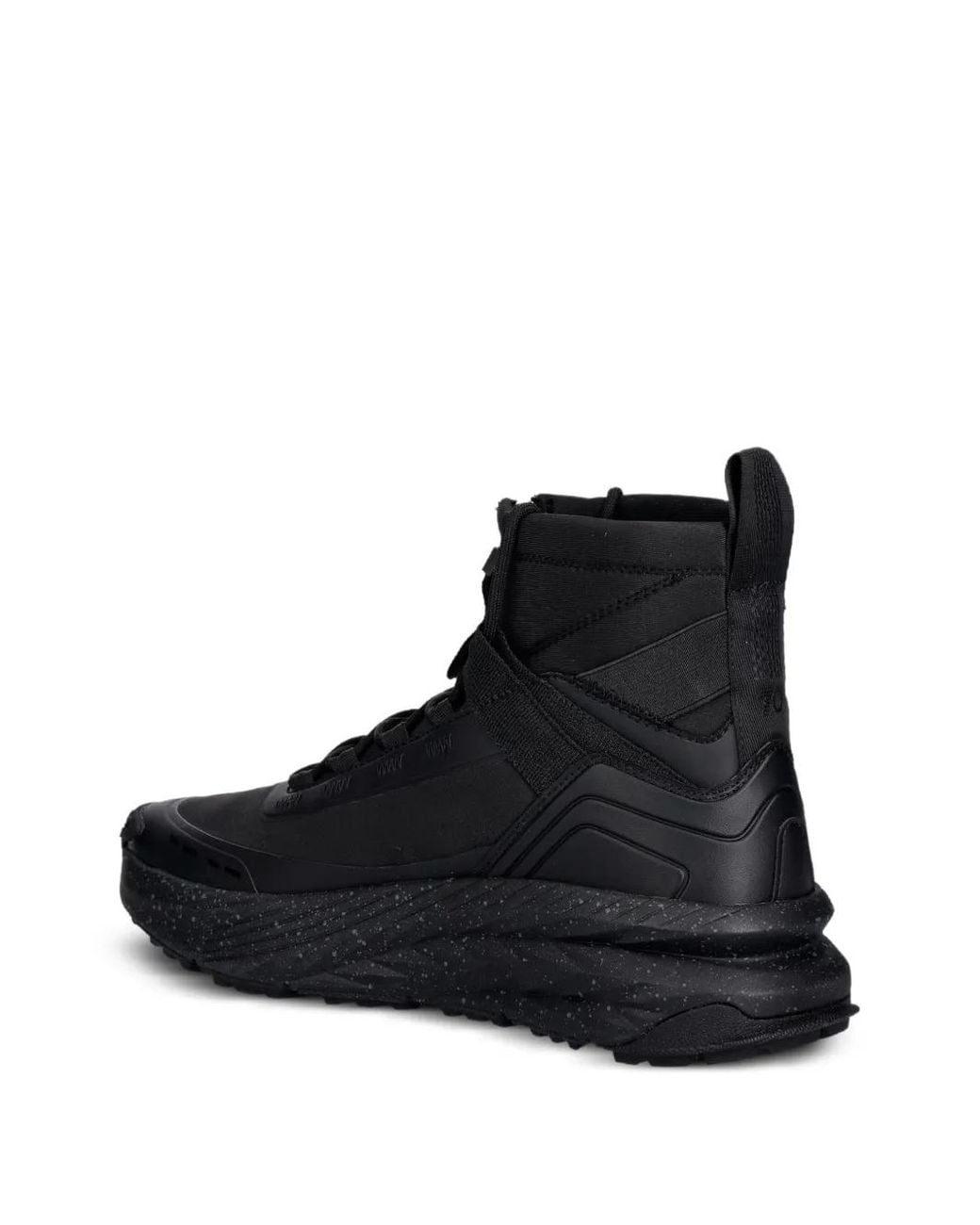 EA7 Black Crusher Sonic Tortoise .0 High-Top Sneakers for men