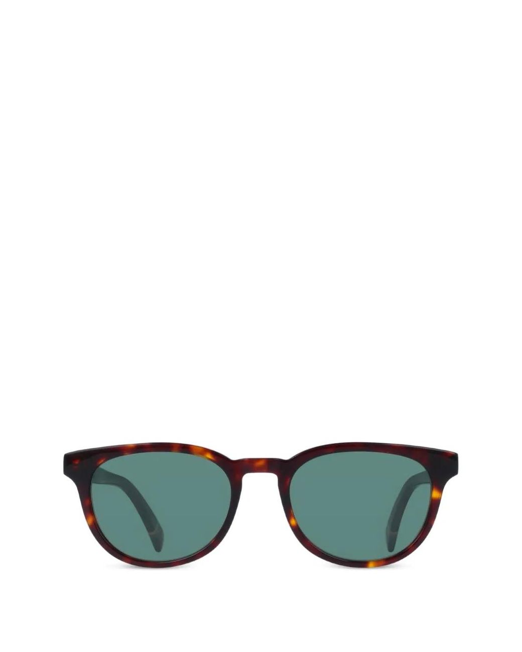 Paul Smith Green Round-Frame Sunglasses