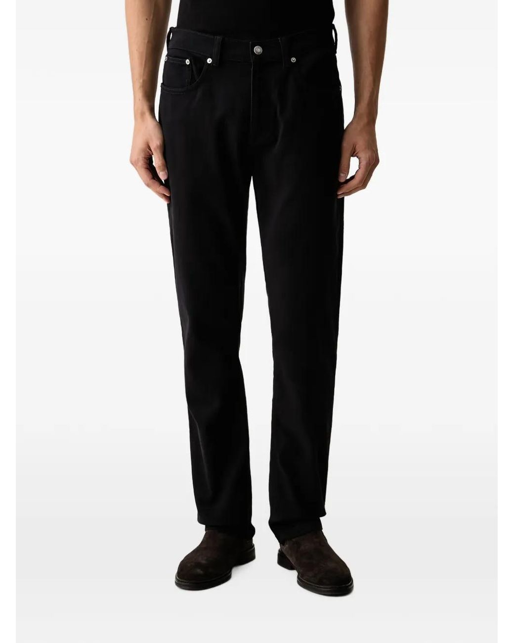 Gant Black Logo-Patch Jeans for men