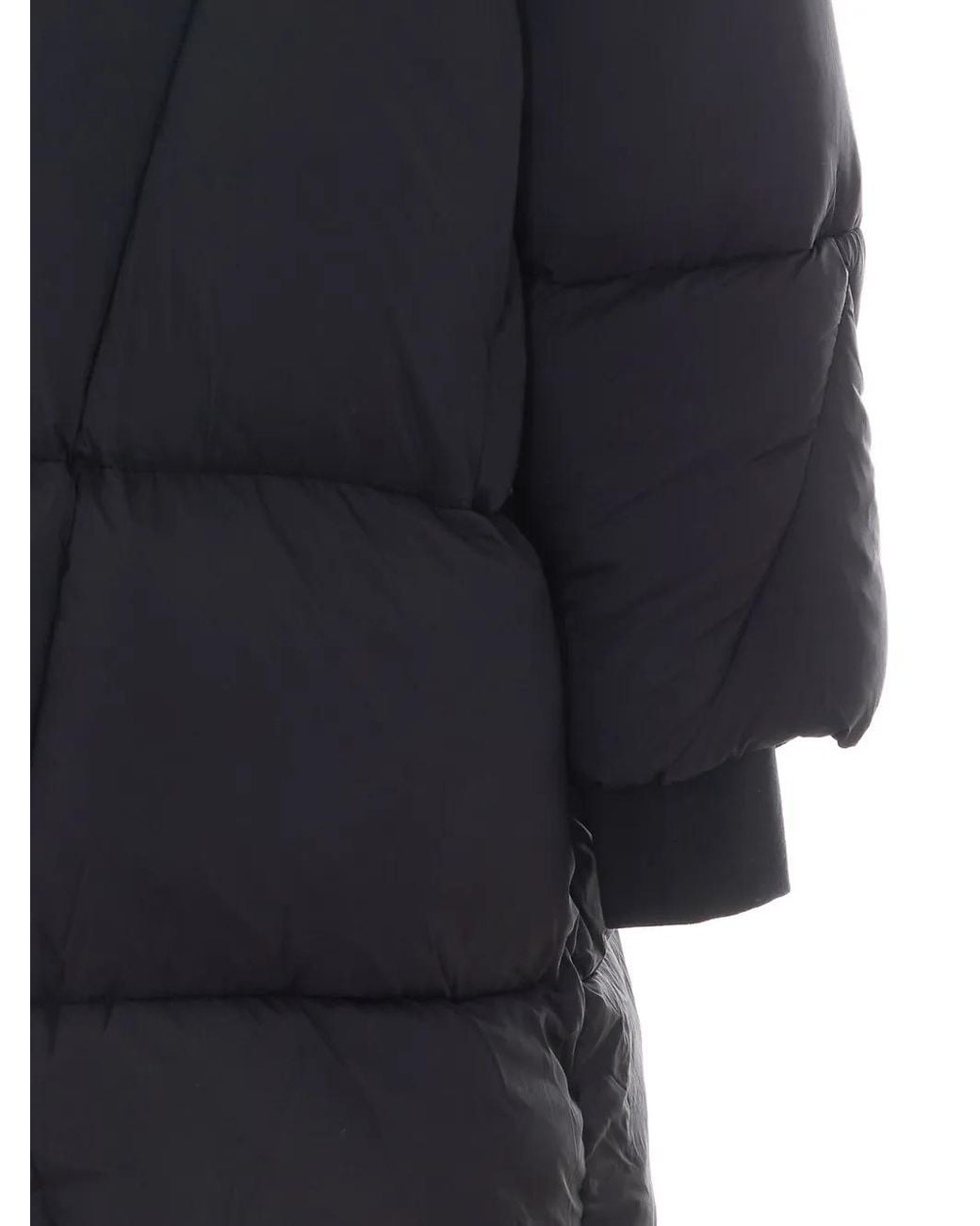 Thom Krom Blue Parka Matelassée À Capuche for men