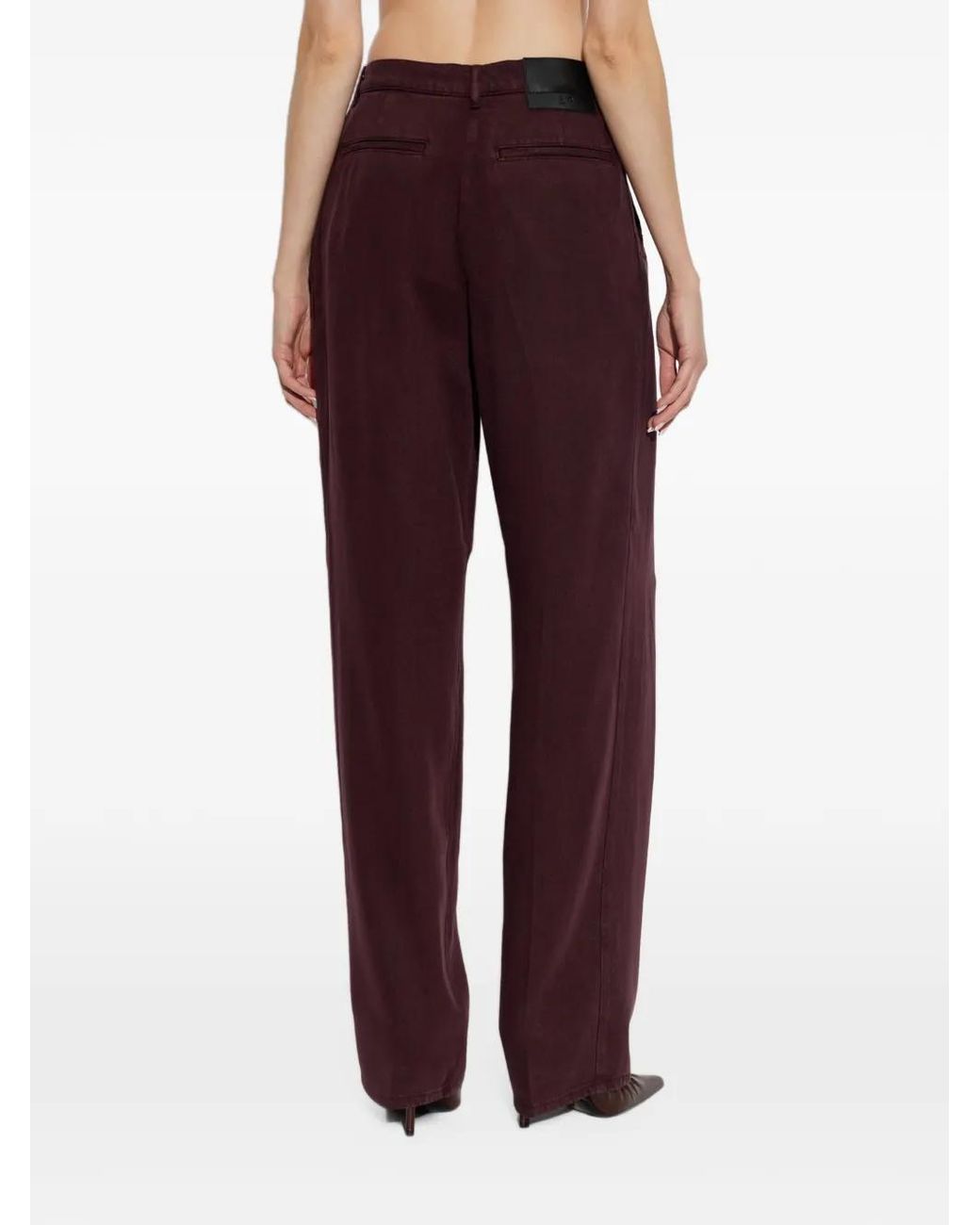 IRO Geplooide Jeans in het Purple