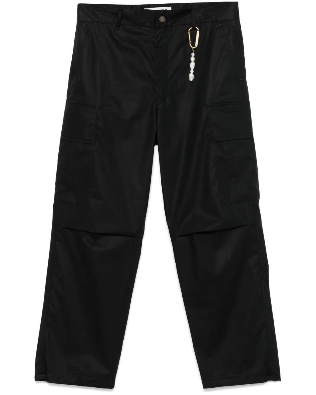 DARKPARK Black Saint Cargo Trousers for men