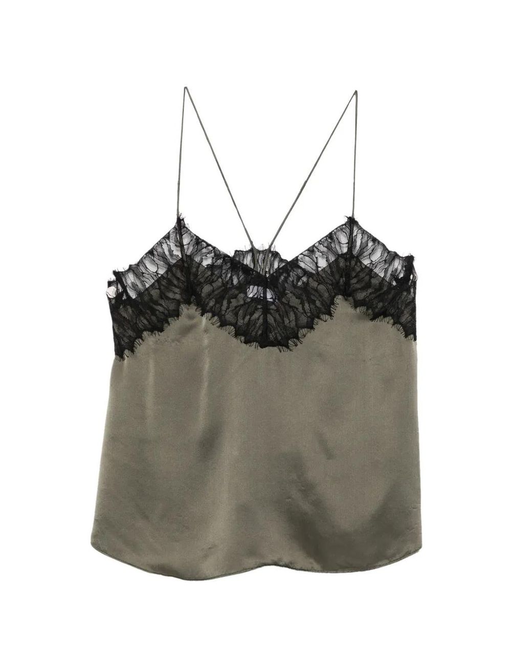 IRO Top Met Kant in het Multicolor