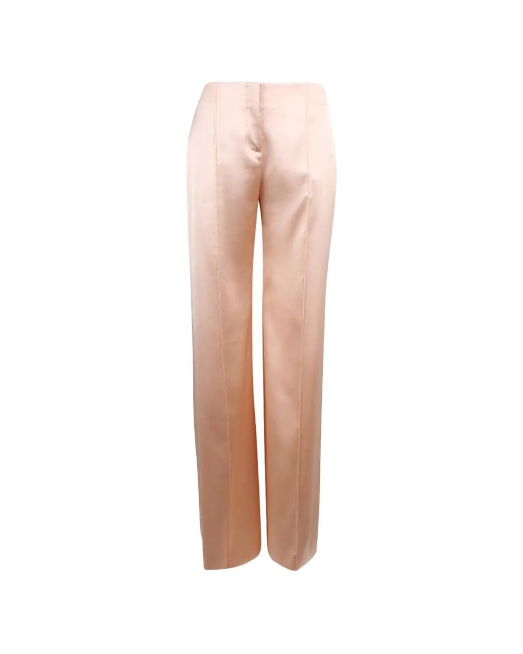 Ermanno Scervino Pink Straight-Leg Trousers