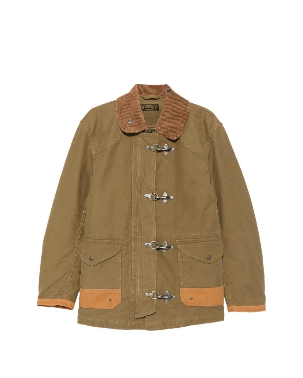 chesapeake's Natural Bedford Corduroy-Collar Lobster-Clasp Jacket for men