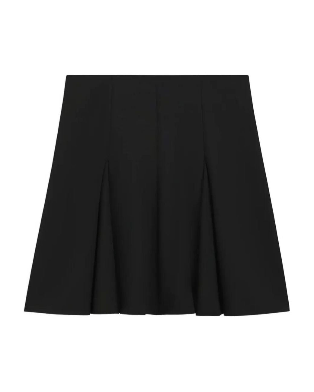 HUGO Black Pleated Mini Skirt