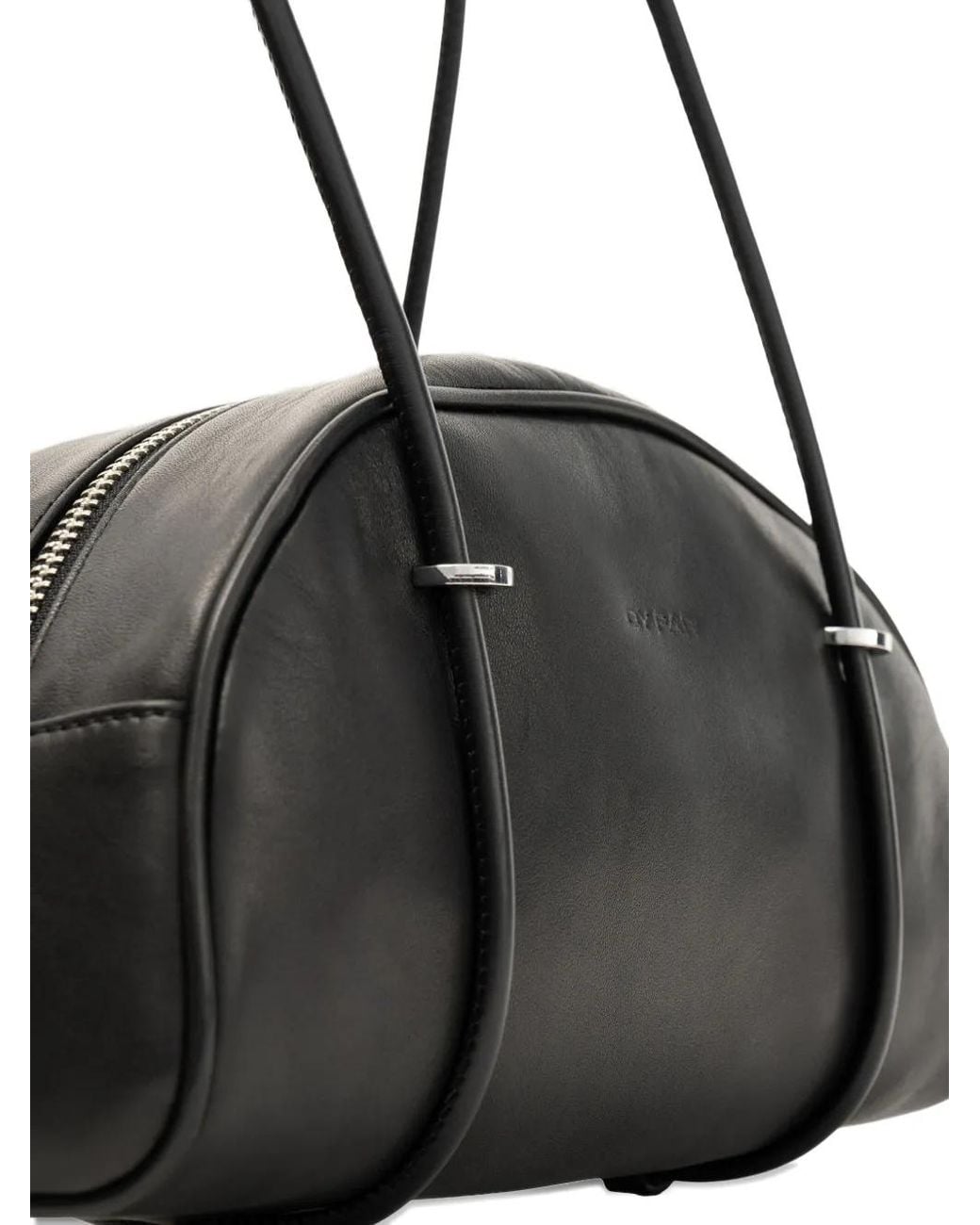 By Far Black Sac Porté Épaule Kimberly Bowler En Cuir