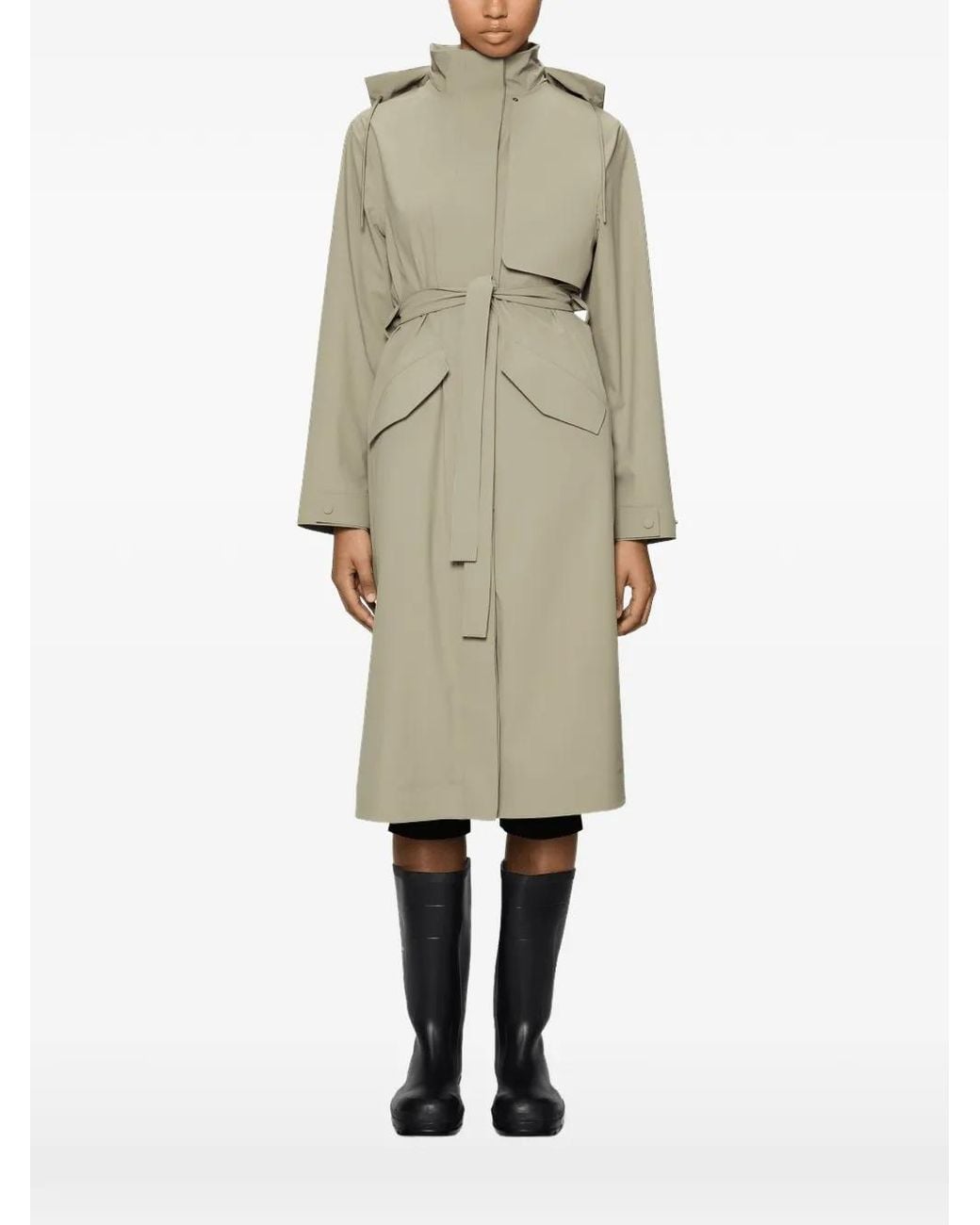Rains Natural Suva Hooded Parka