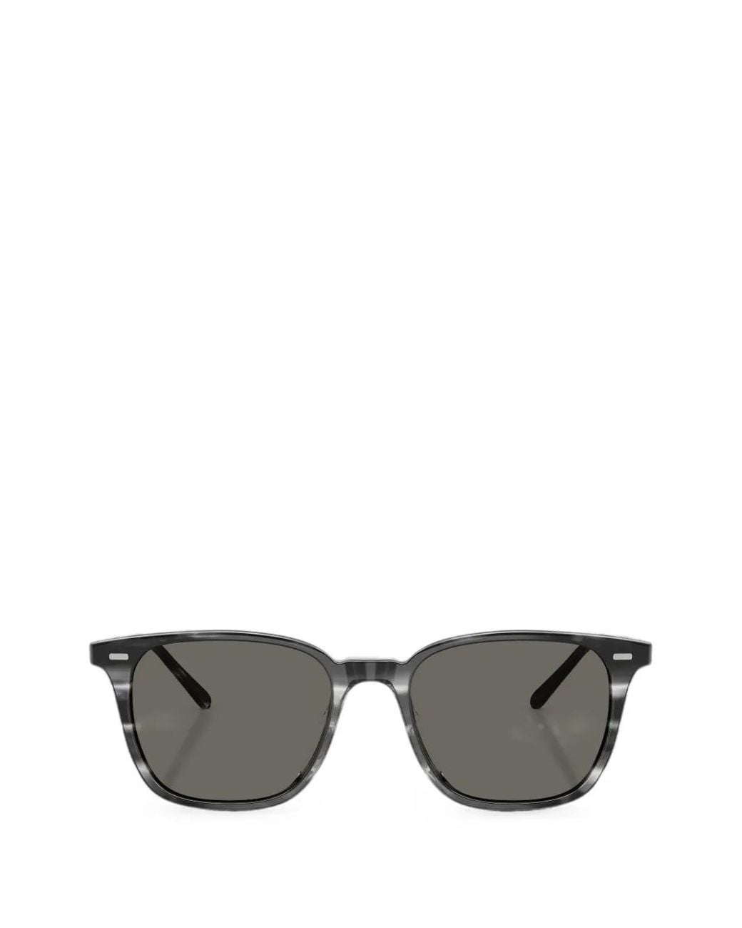 Oliver Peoples Gray Laedin Square-Frame Sunglasses
