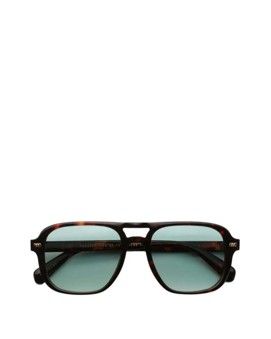 Gast Black Syn Pilot-Frame Sunglasses