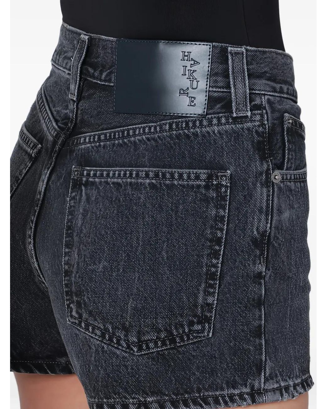Haikure Blue Denim Shorts