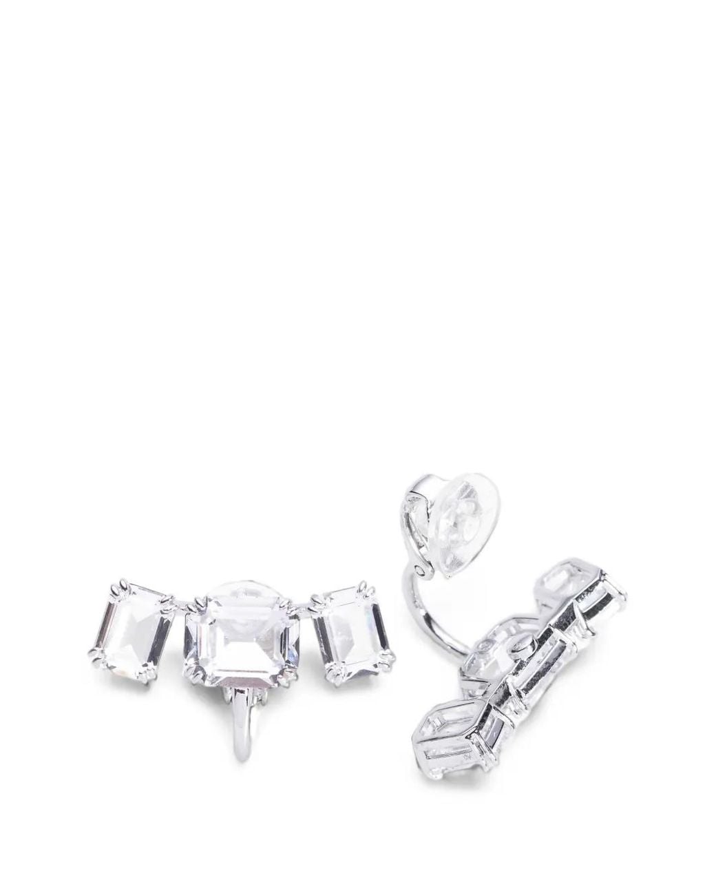 Swarovski White Millenia Crystal Clip-On Earrings