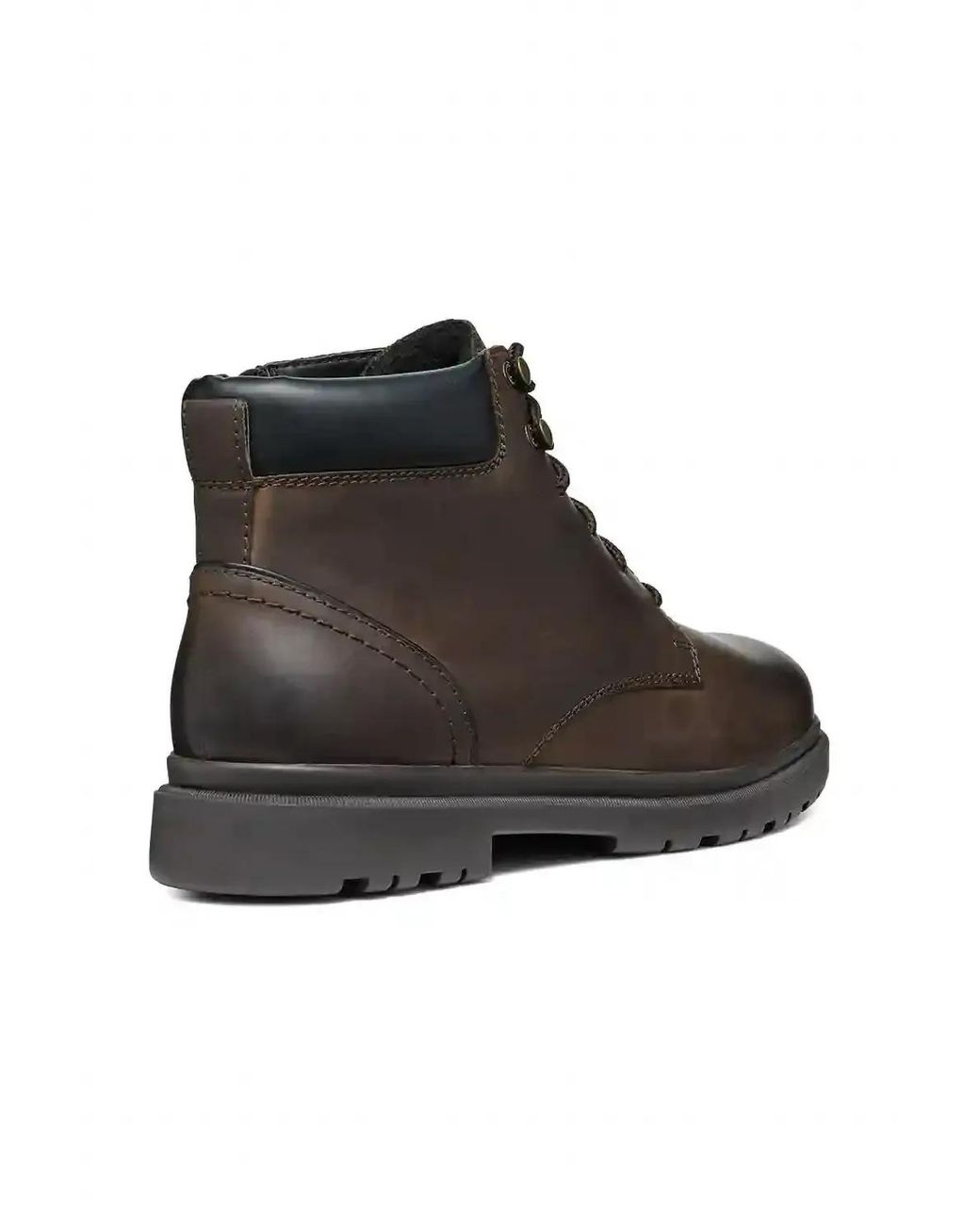 Geox Brown Lace-Up Fastening Boots for men