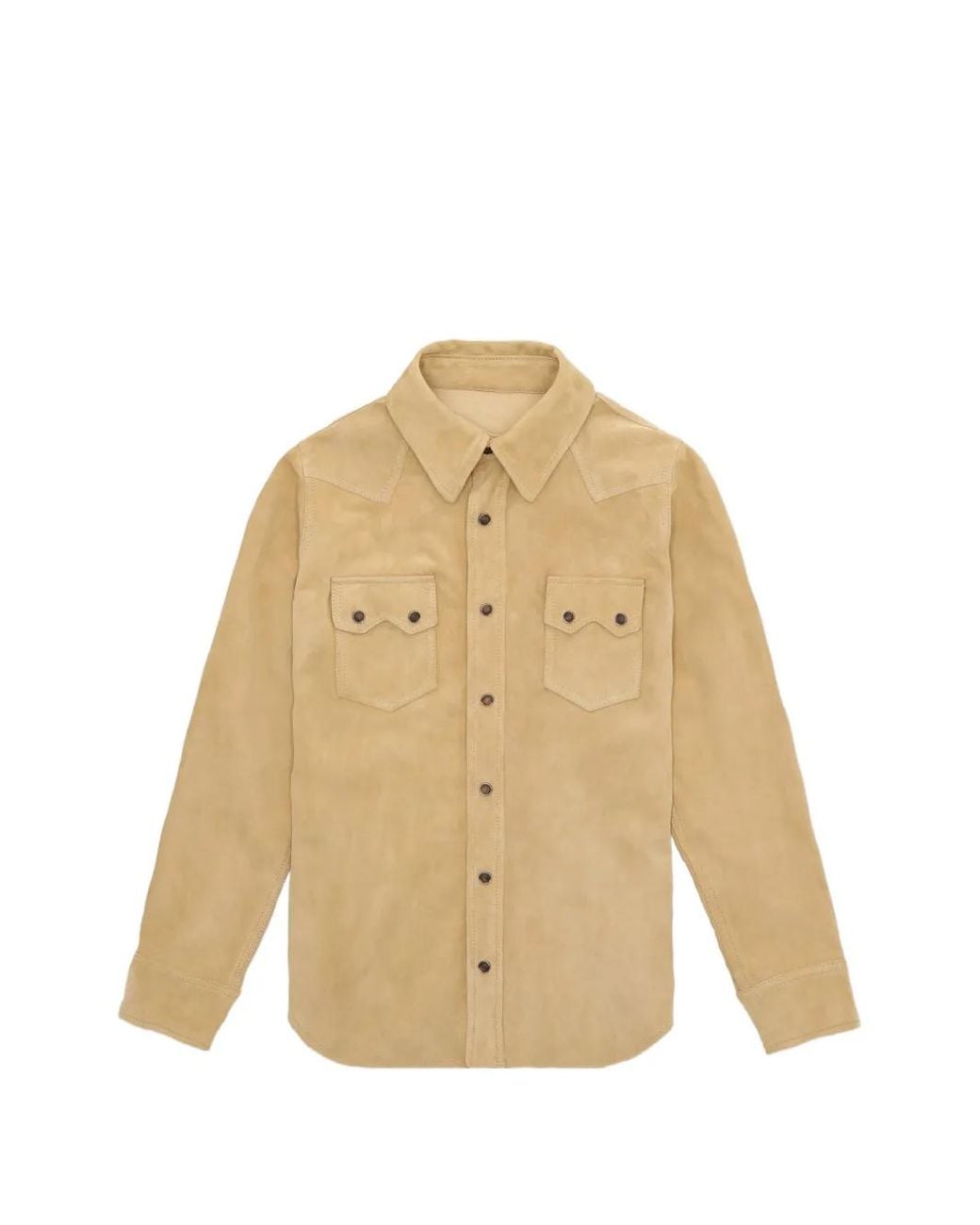 Fortela Natural Toledo Suede Shirt Jacket