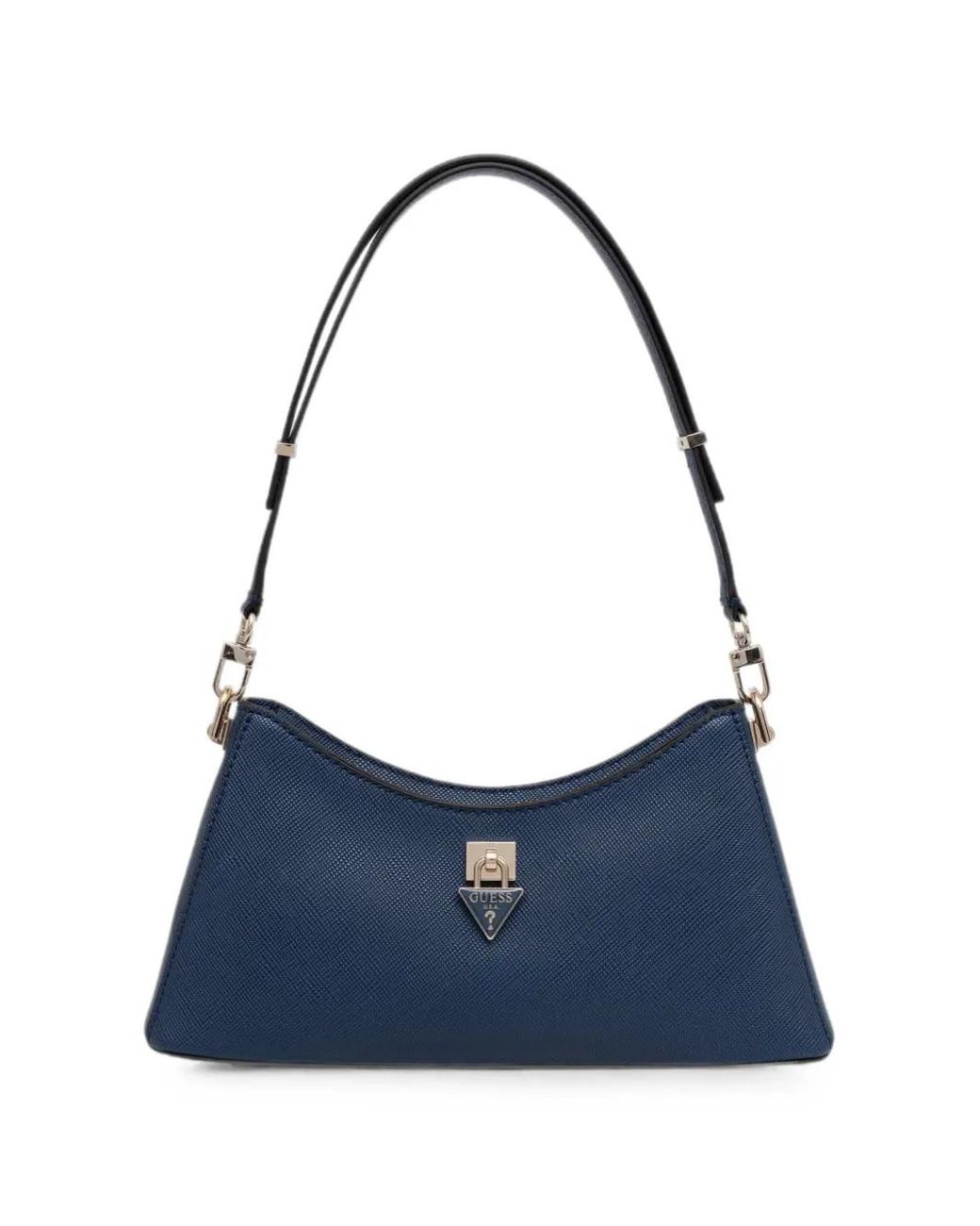 Guess Blue Patsie Logo Shoulder Bag