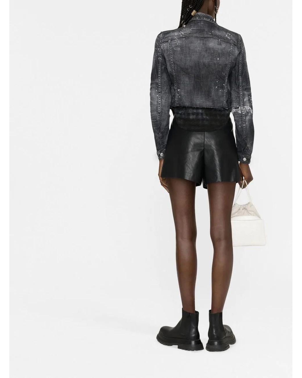 DSquared² Gray Denim Jacket
