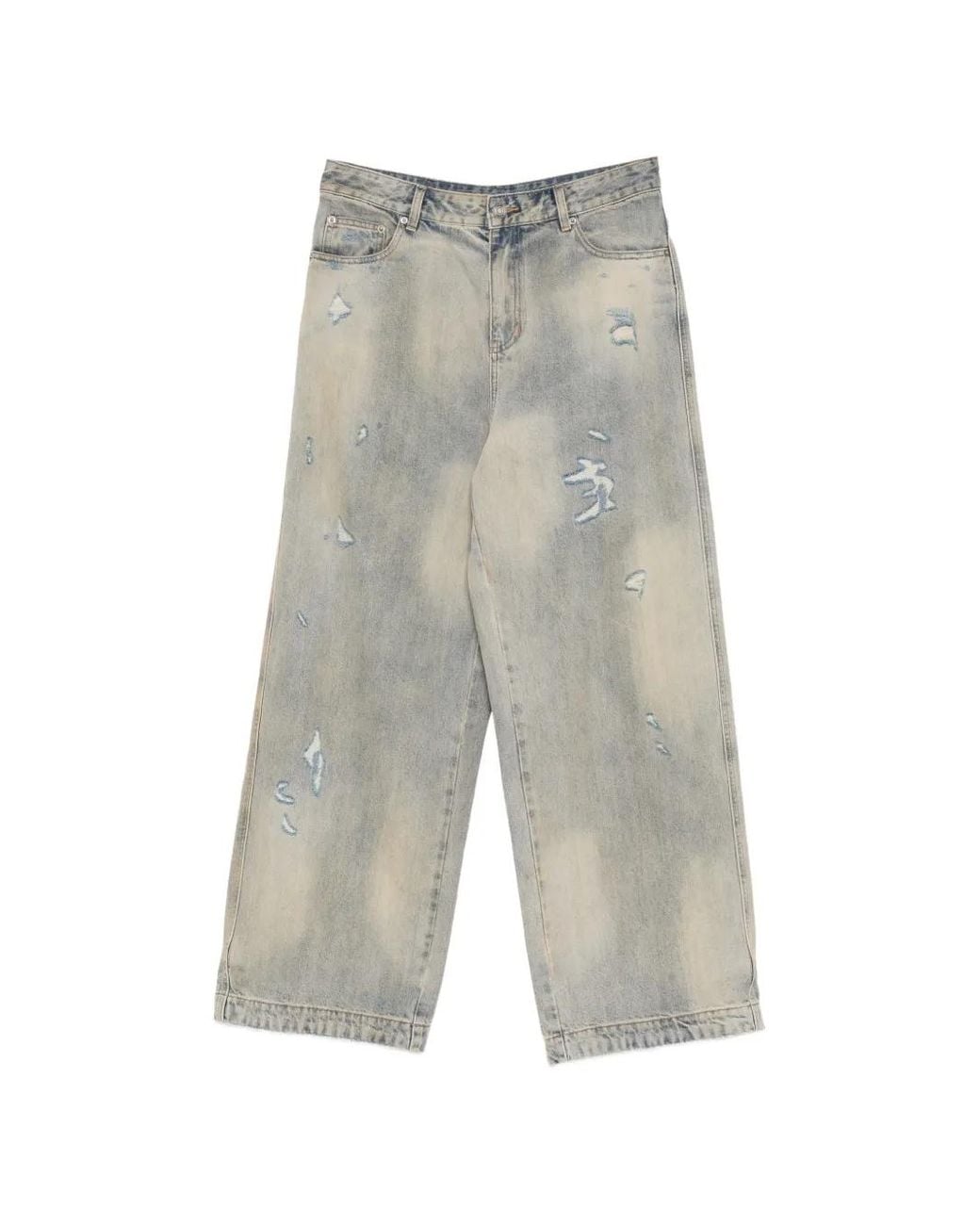 Juun.J Gray Jean Ample À Effet Usé for men