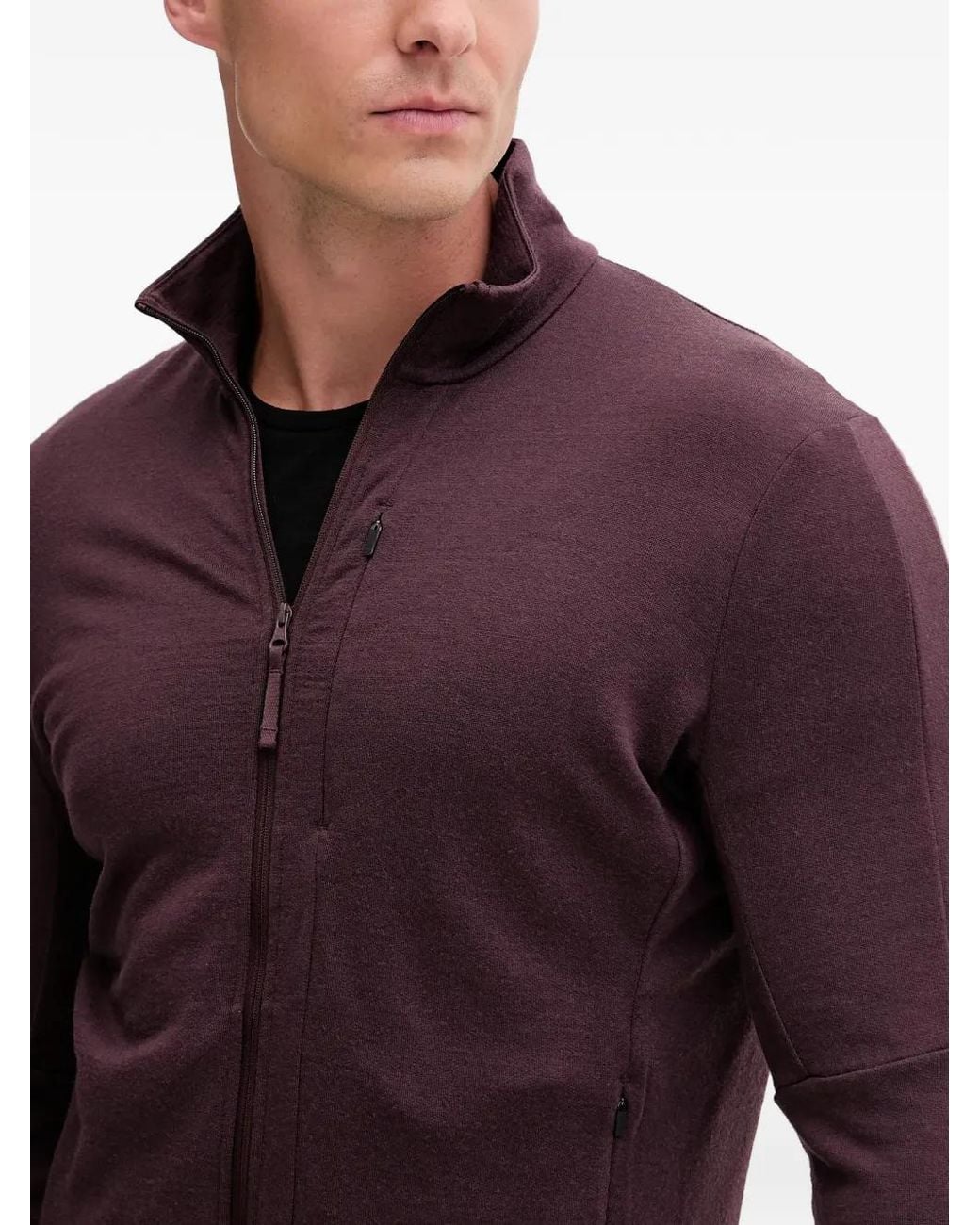 Icebreaker Purple Zip Jacket for men