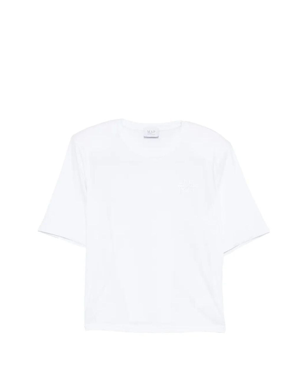 MVP WARDROBE White Short-Sleeve T-Shirt
