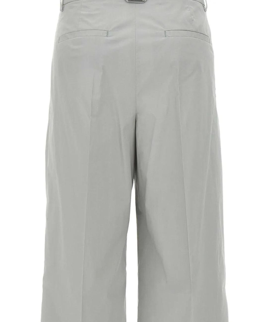 Iceberg Gray Straight-Leg Trousers