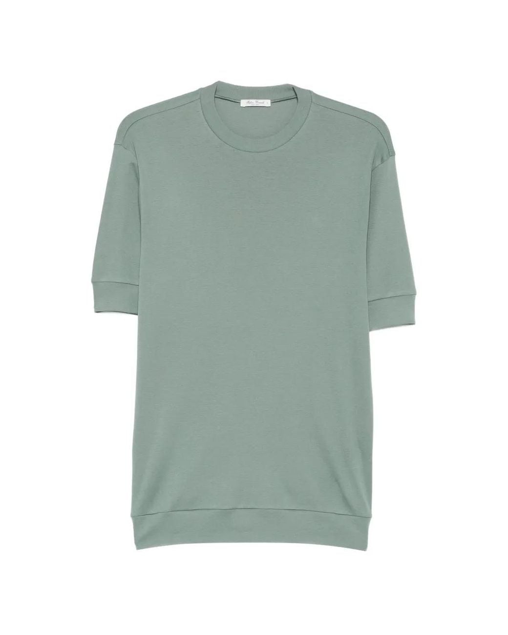 STEFAN BRANDT Green Crew-Neck T-Shirt for men