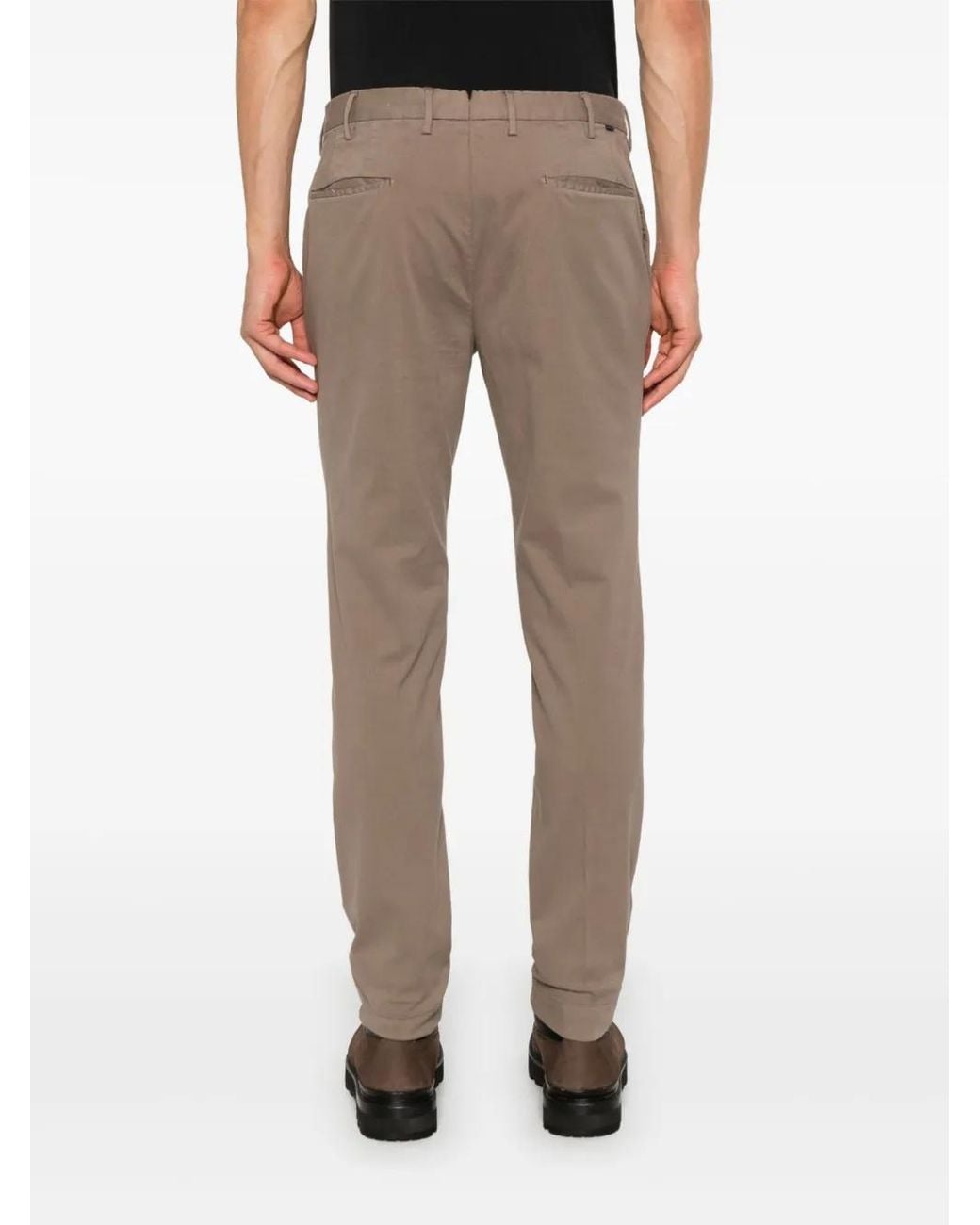 Incotex Brown Elevate Trousers for men