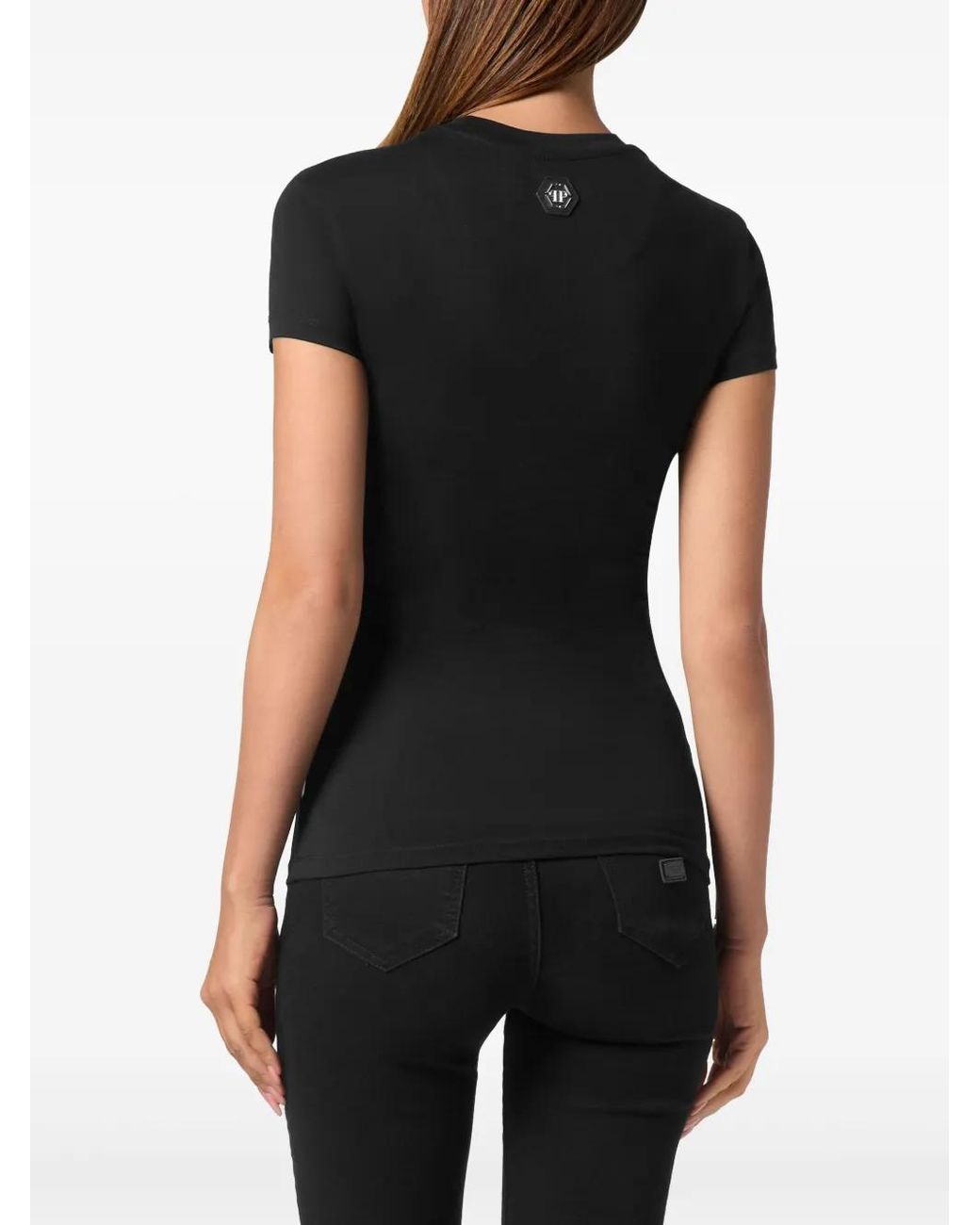Philipp Plein Black Sexy Pure T-Shirt