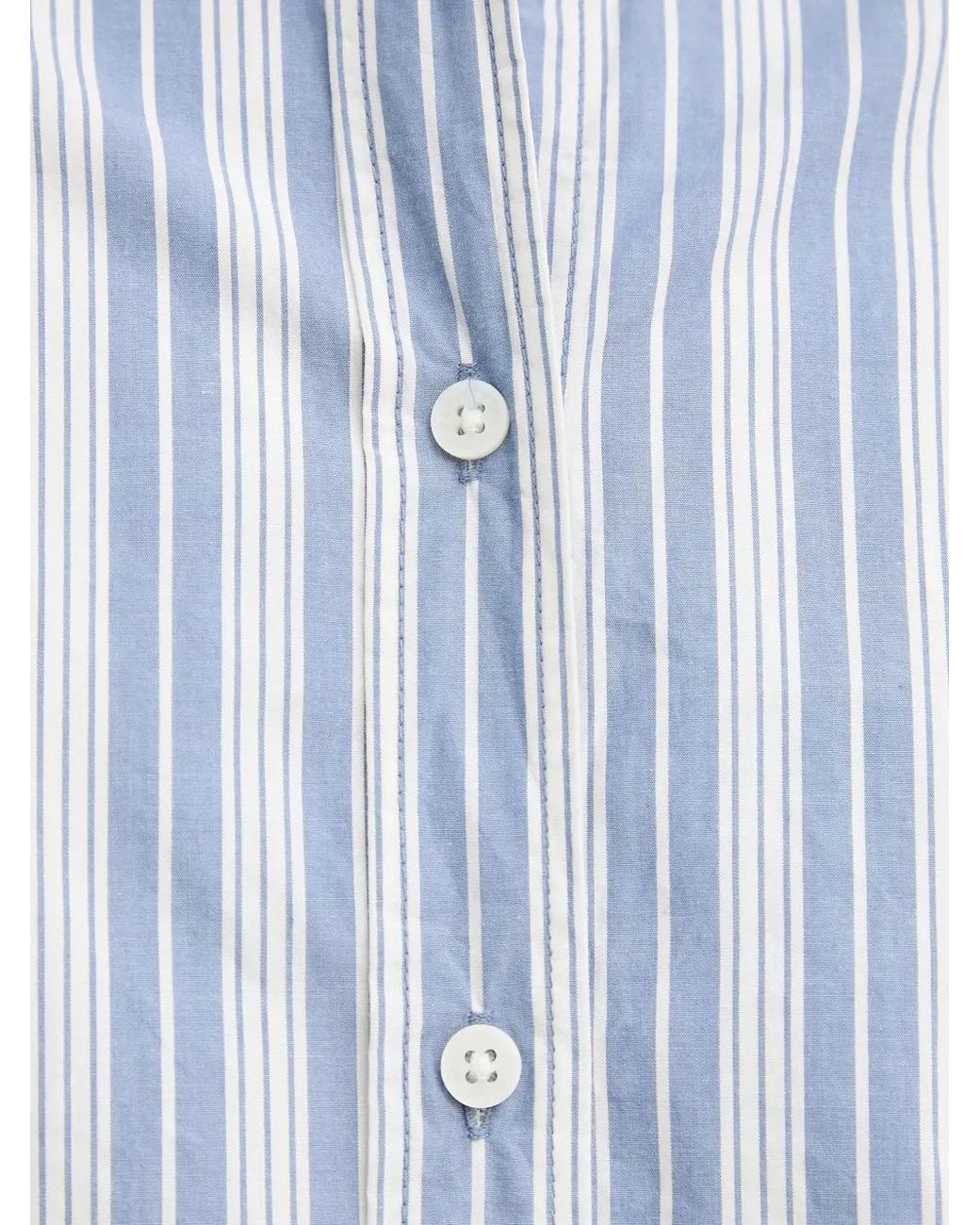 Marc O' Polo Blue Striped Buttoned Shirt
