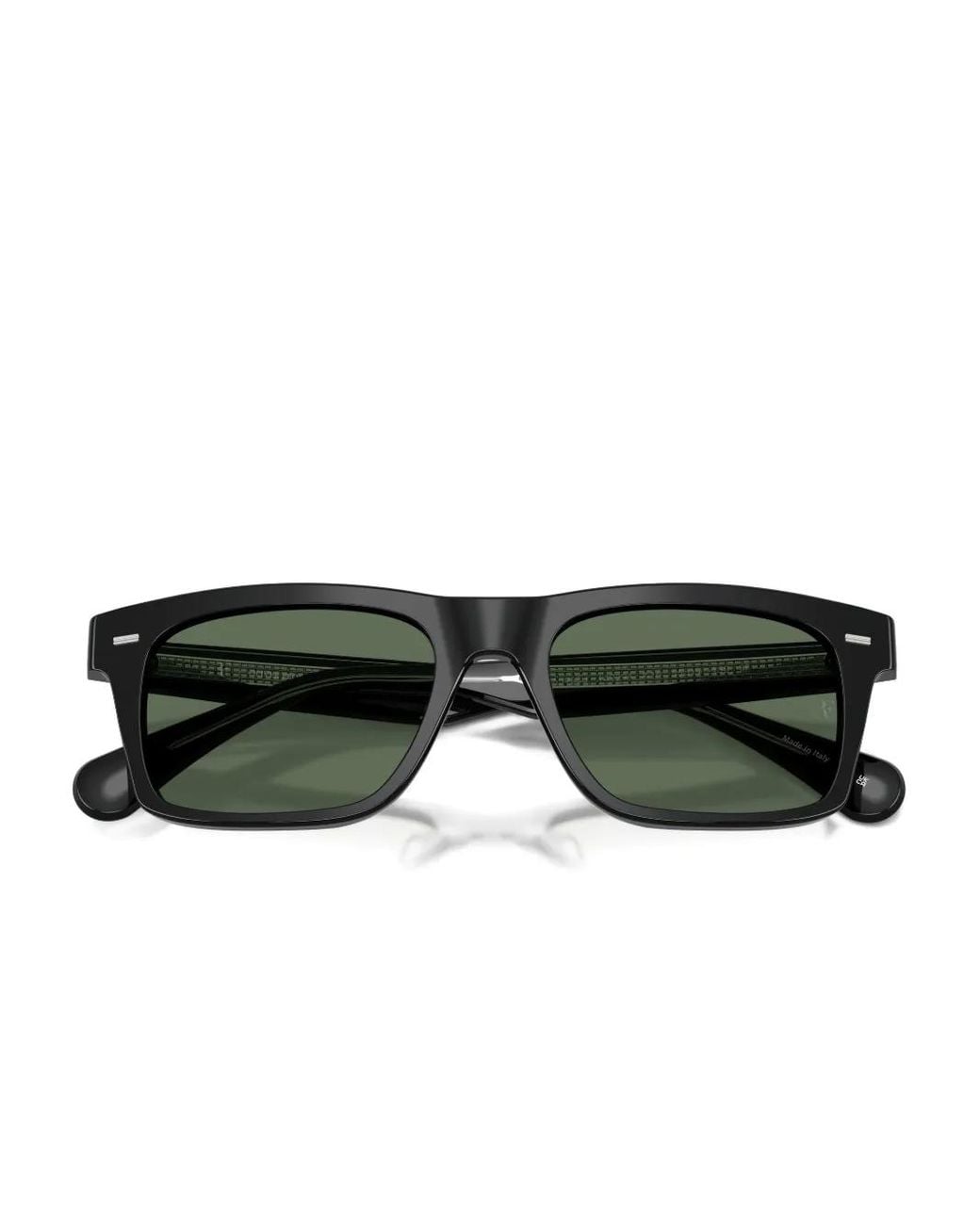 Oliver Peoples Green Rectangle-Frame Sunglasses for men