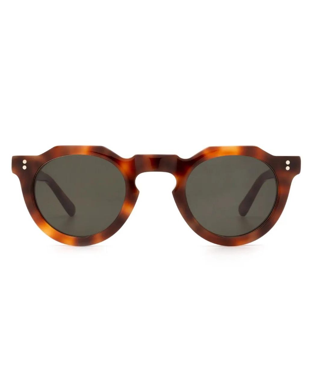 Lesca Brown Pica Sunglasses