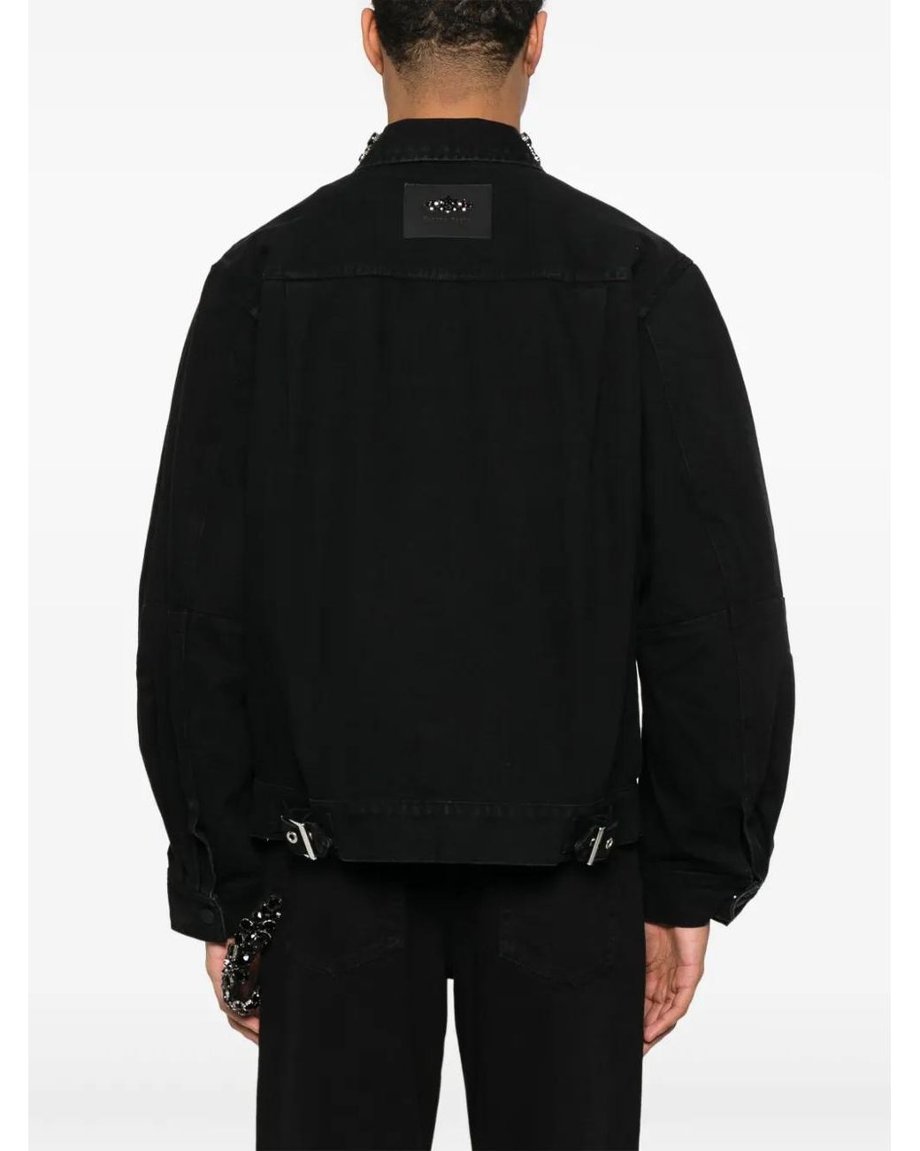 Simone Rocha Denim Jack in het Black voor heren