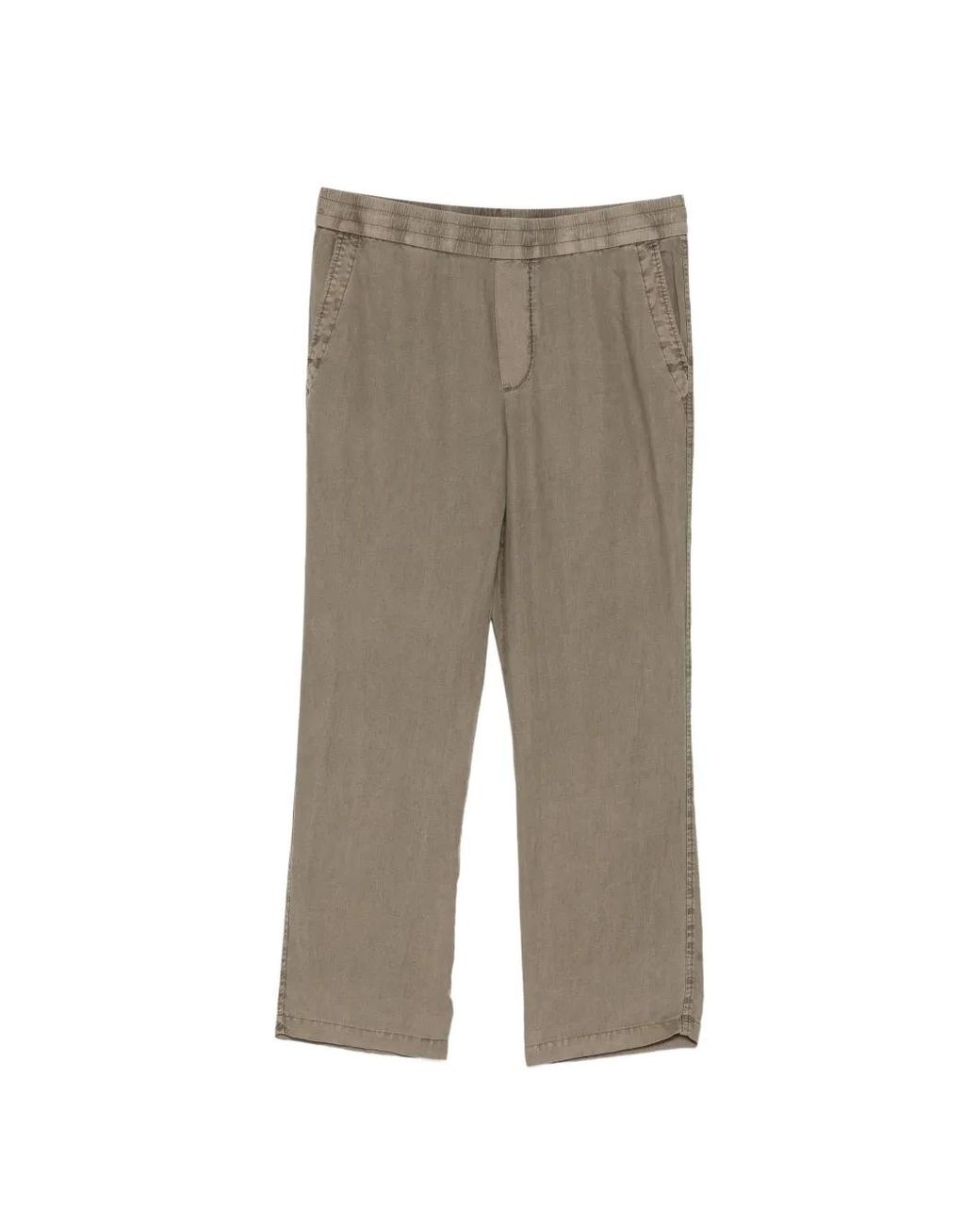 James Perse Gray Lightweight Linen Pants for men