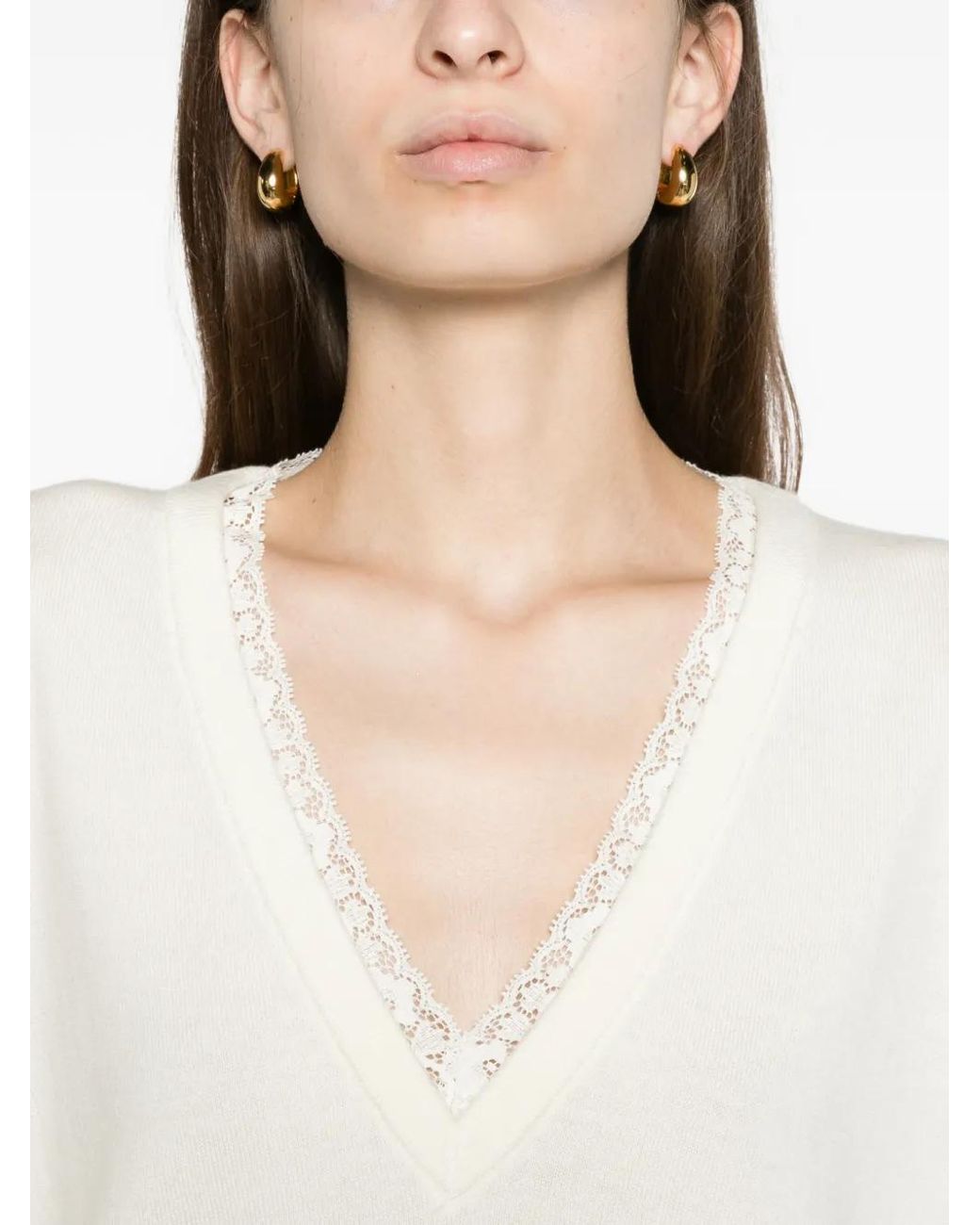 Pull Primrose Posse en coloris White