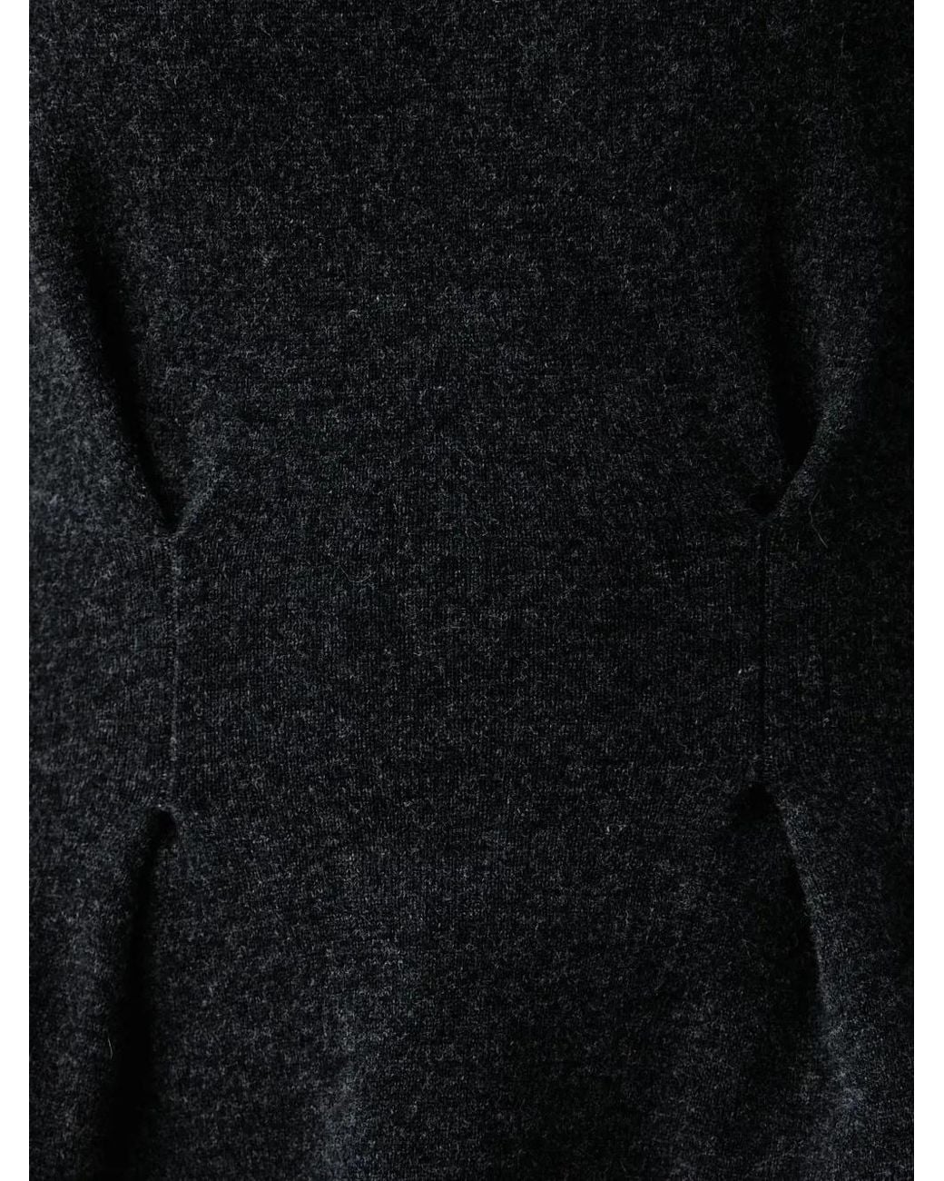 Gestuz Black Gzmanzi Pleated-Waist Peplum Sweater