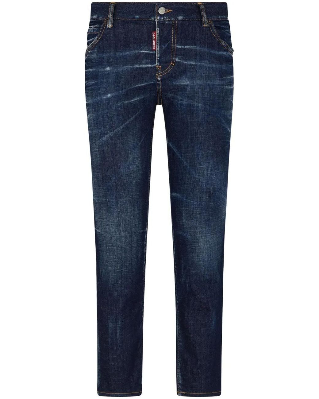 DSquared² Blue Skater Slim Jeans