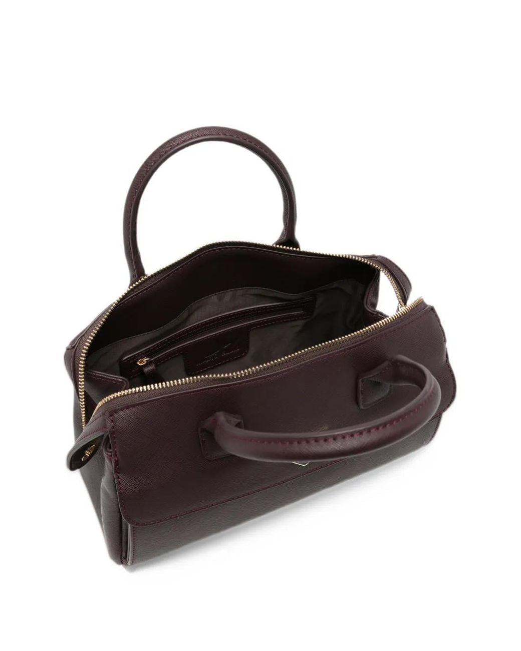 Marc Ellis Black Logo-Plaque Tote Bag