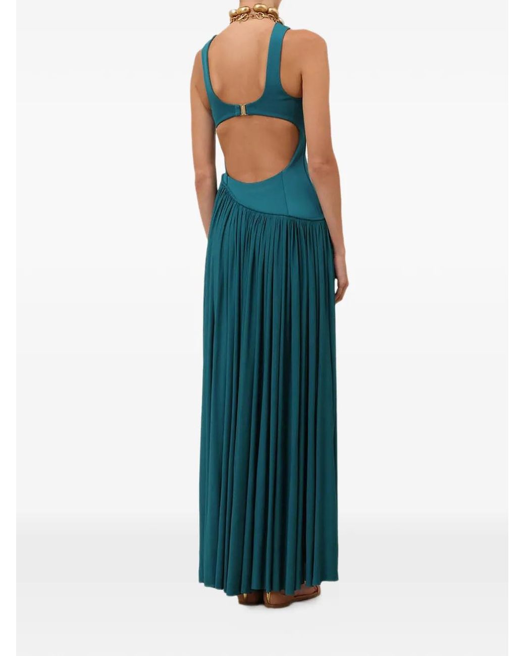 Zimmermann Blue Luna Maxi Dress