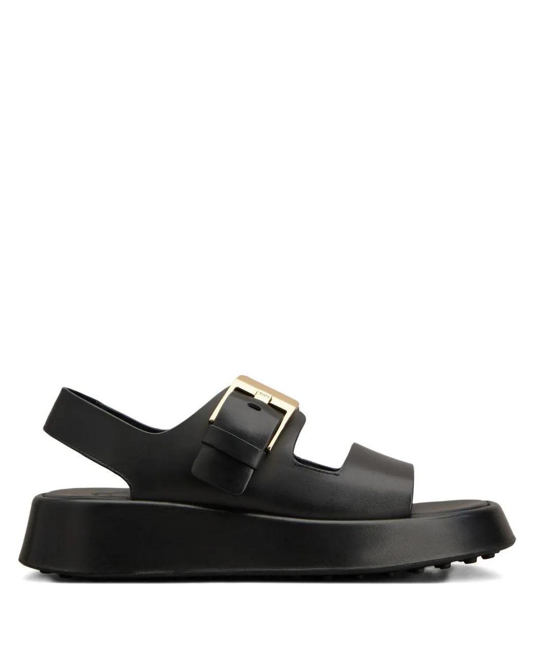 Tod's Black Sandals