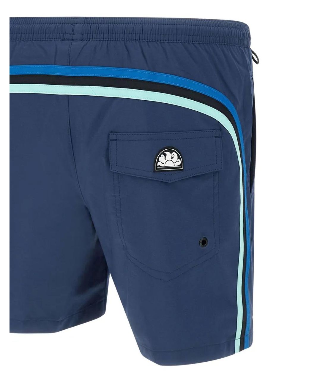 Sundek Blue Short De Bain Boardshort Firebird for men