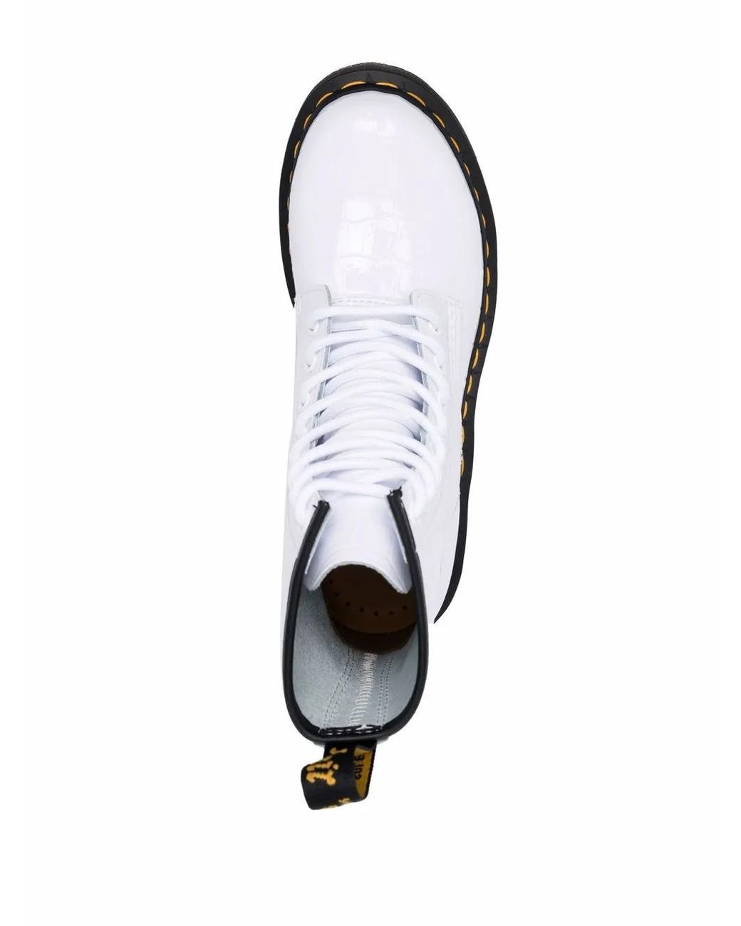 Dr. Martens White 1460 Lace-Up Boots
