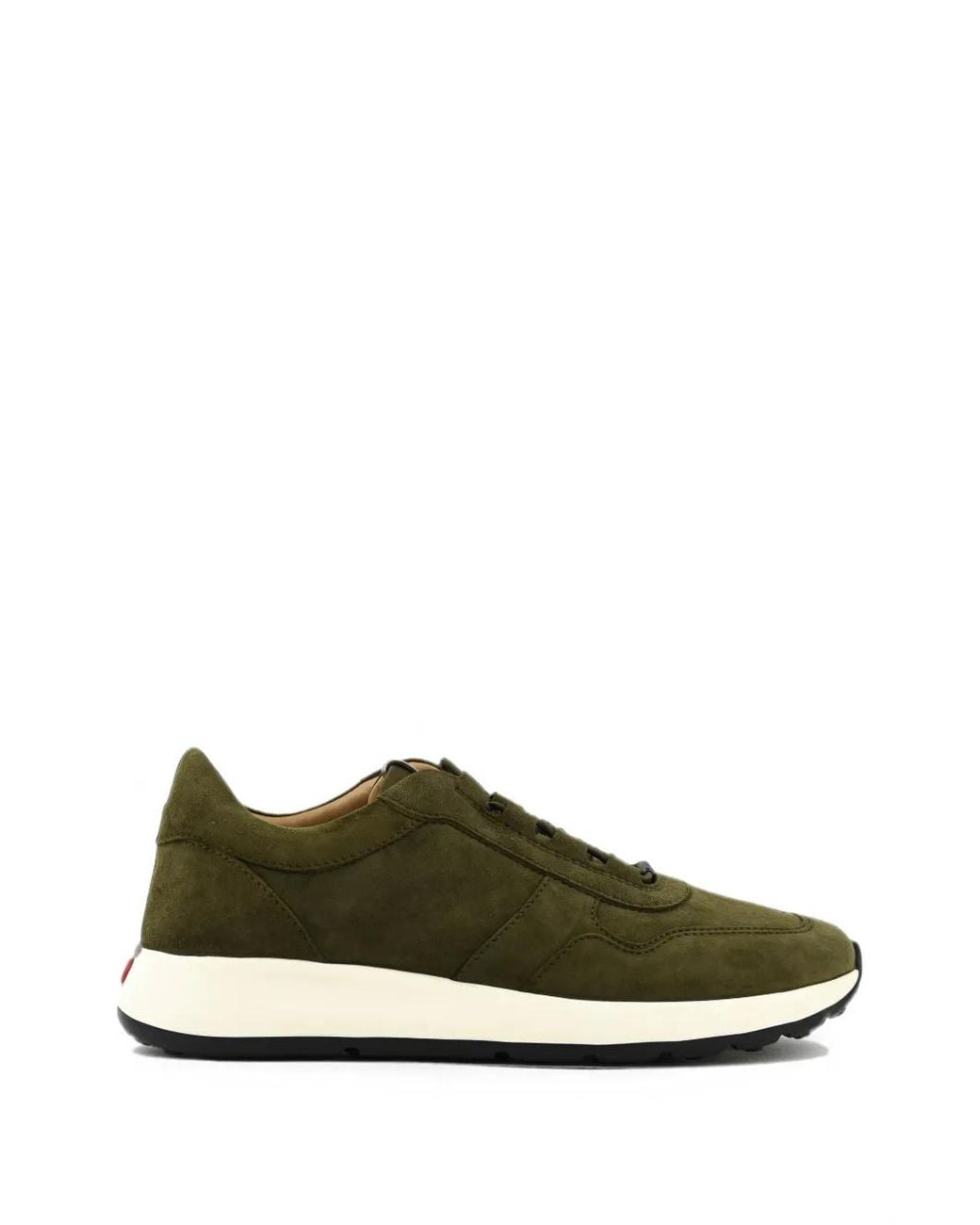 Tod's Green Pashmy Suede Sneakers for men