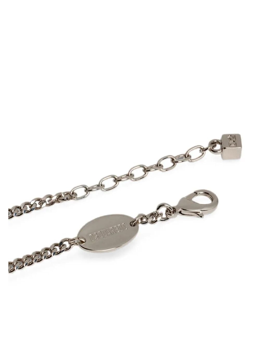 DSquared² D2 Upside-Down Armband in Metallic für Herren