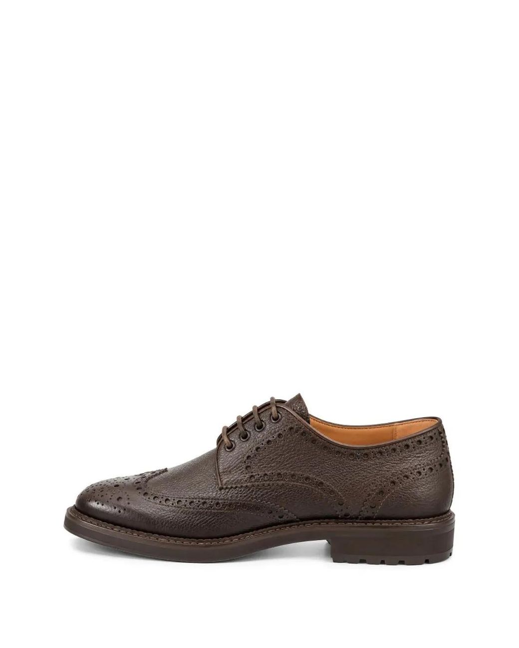 Derby Stringate di Franzese Collection in Brown da Uomo