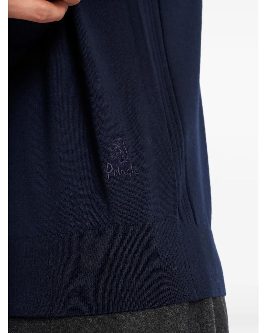 Pringle of Scotland Pullover mit Polokragen in Blue für Herren