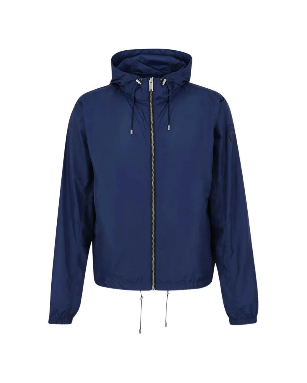 Canada Goose Blue Technical Jacket With Hood for men