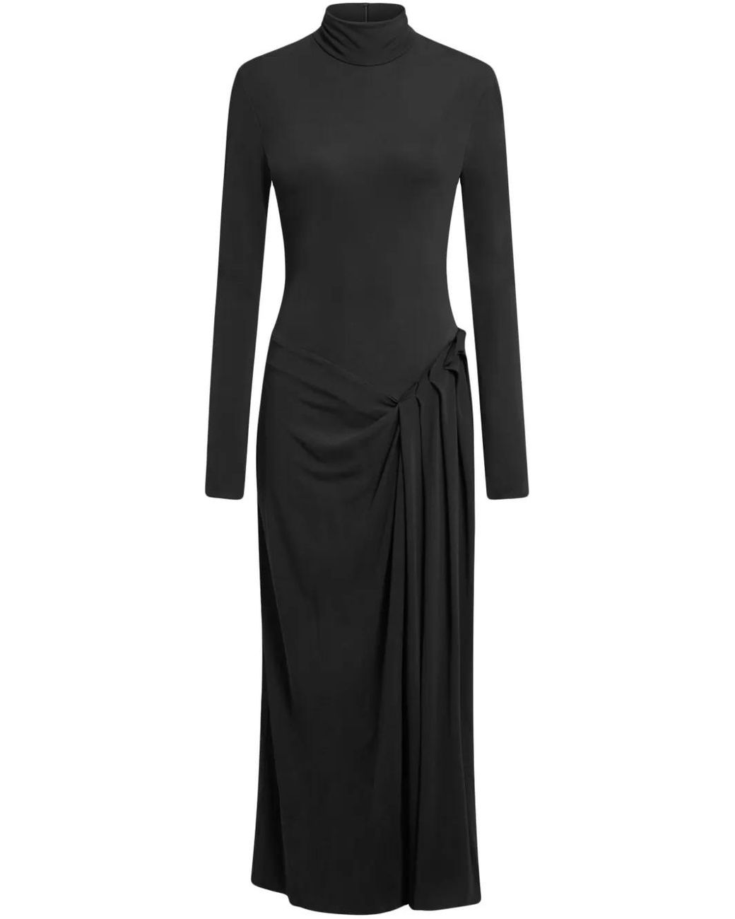 16Arlington Black Vento Midi Dress