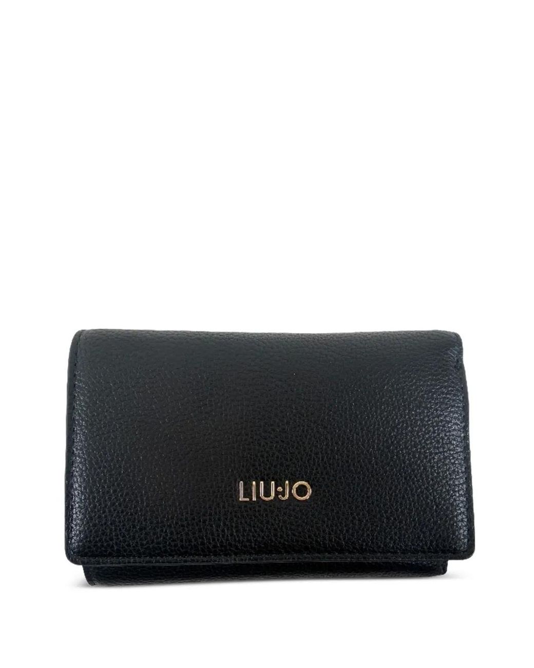 Liu Jo Black Polyurethane Wallet