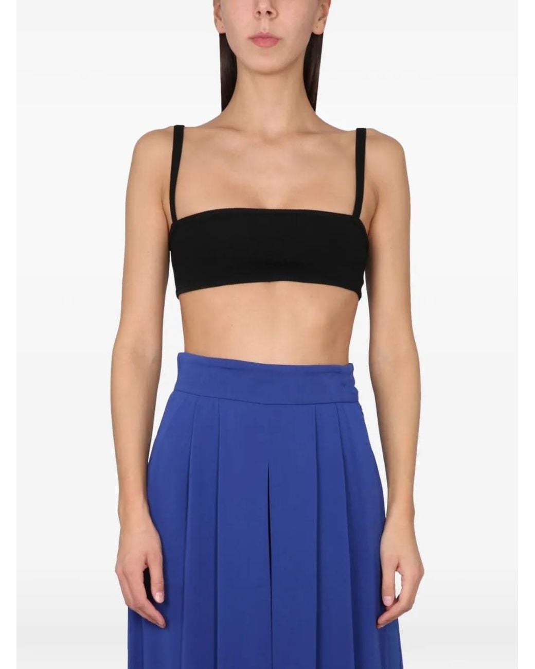 Max Mara Blue Sheer Top
