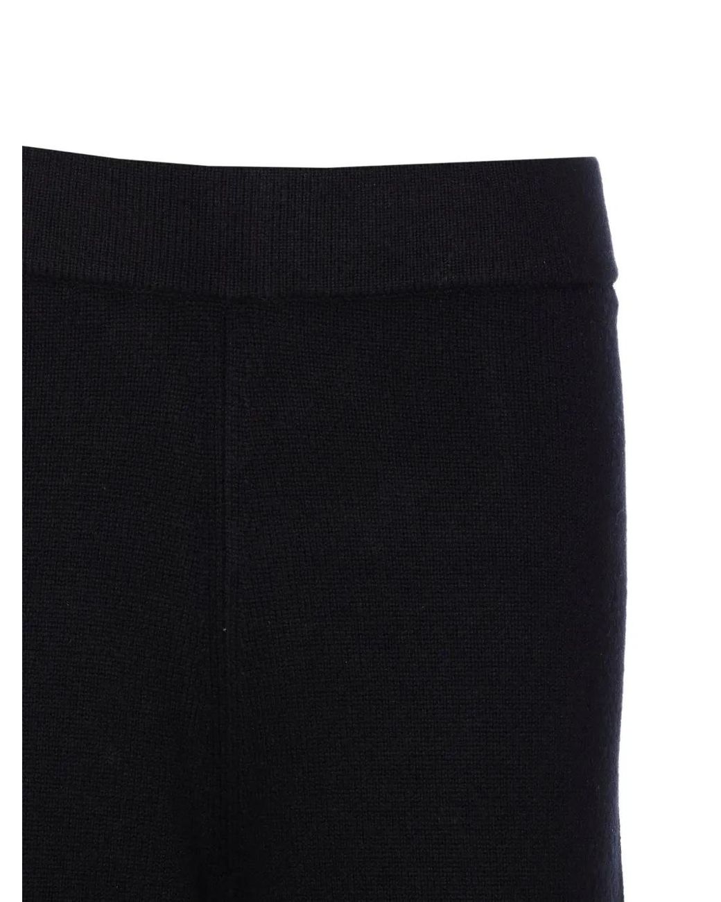 Max Mara Black Wool Trousers
