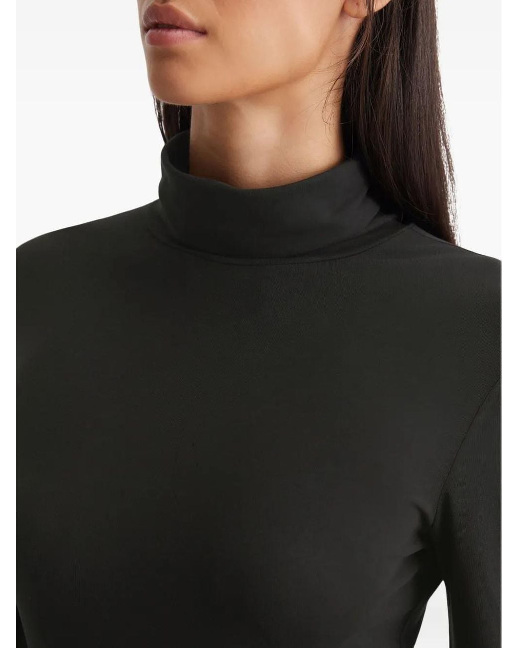 Marc O' Polo Black Turtleneck Long-Sleeve Top